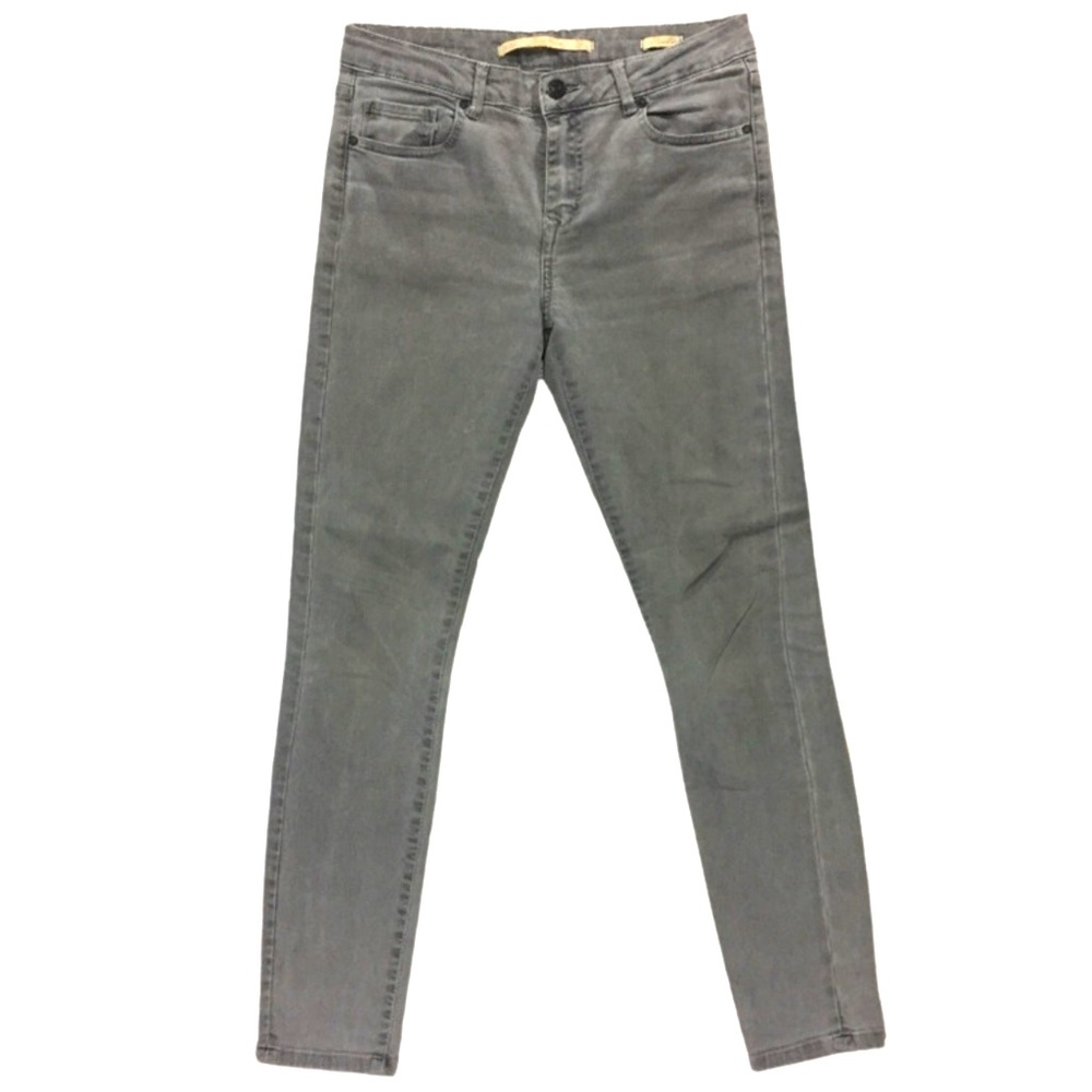Zara Premium Denim Slim Fit Mid-Rise Jeans SZ 4